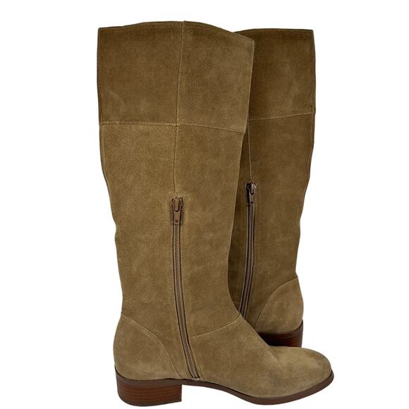 Sole Society Carlie Brown Leather Tall Boots Size 9M - Picture 6 of 13